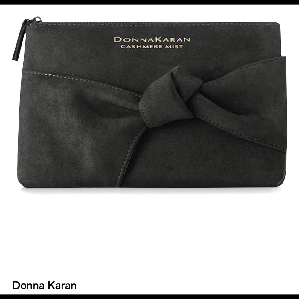 Dkny donna karan cosmetic bag pouch new